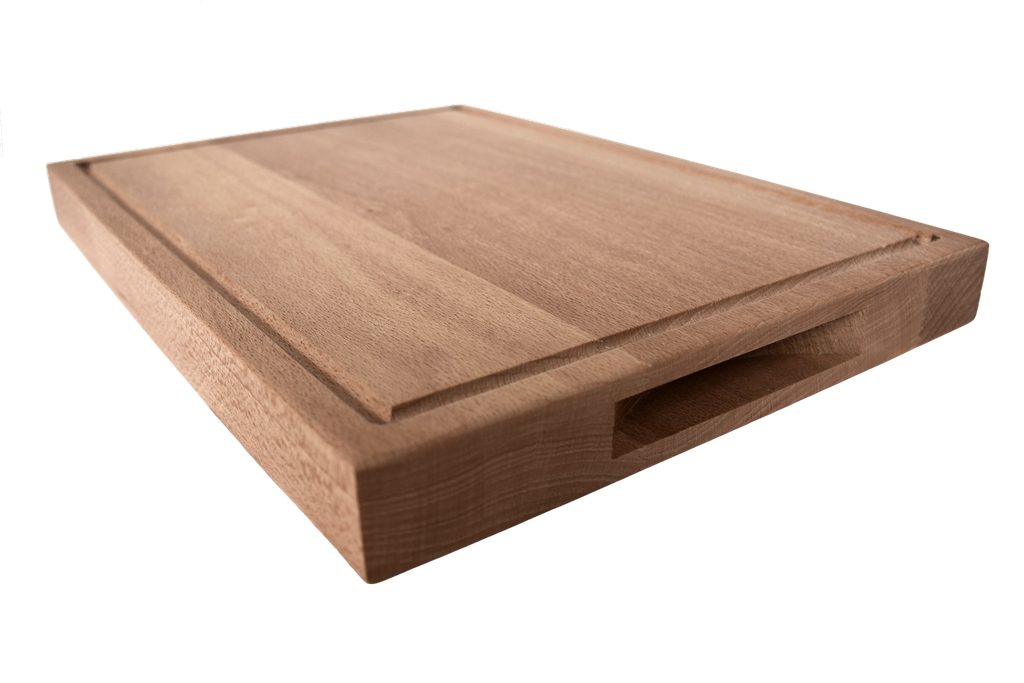 [P870] Tábua retangular com sulco, carvalho 31x19x3,5 cm (cópia)