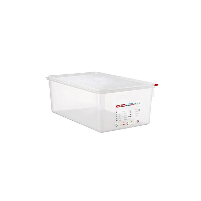 [ARAV009649-03038] Caixa Hermética Polipropileno 1/1, 530mm x 325mm x 200mm, 27,5 litros ARAVEN
