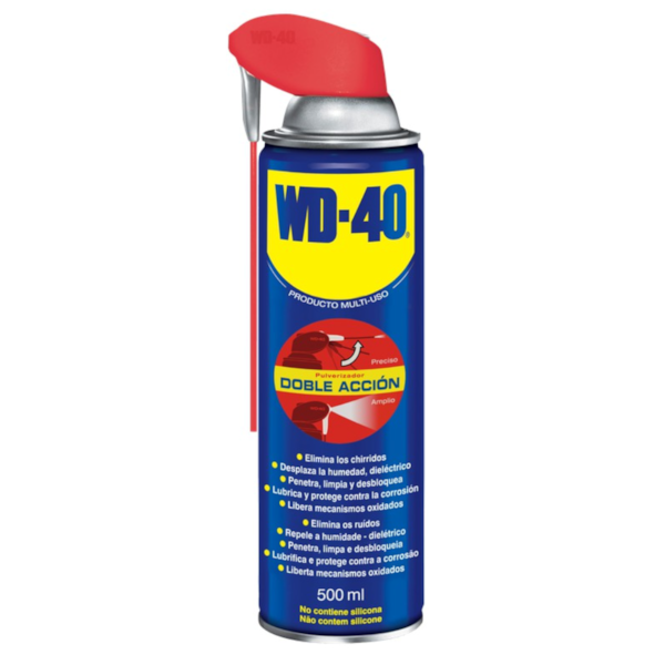 WD-40, 500 ml: Spray de manutenção multiusos para utilização em aplicações de manutenção exigentes e profissionais I Caixa: 6 unidades